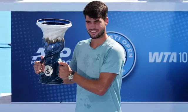 Alcaraz Wins Cincinnati Open After Sinner Retires Due to Illness